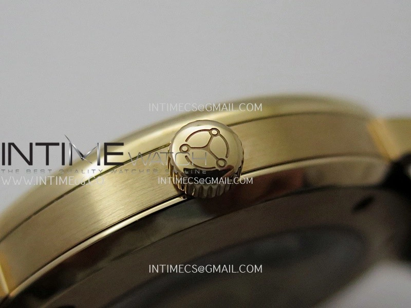 Saxonia Thin 211.026 RG SVF Best Edition Silver dial On Black Leather Strap A2892